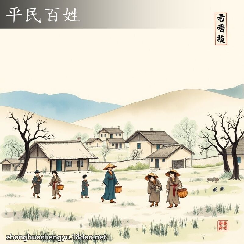 平民百姓 配图