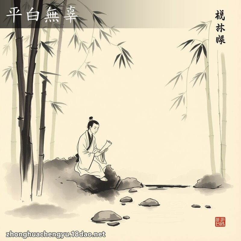 平白無辜 配图