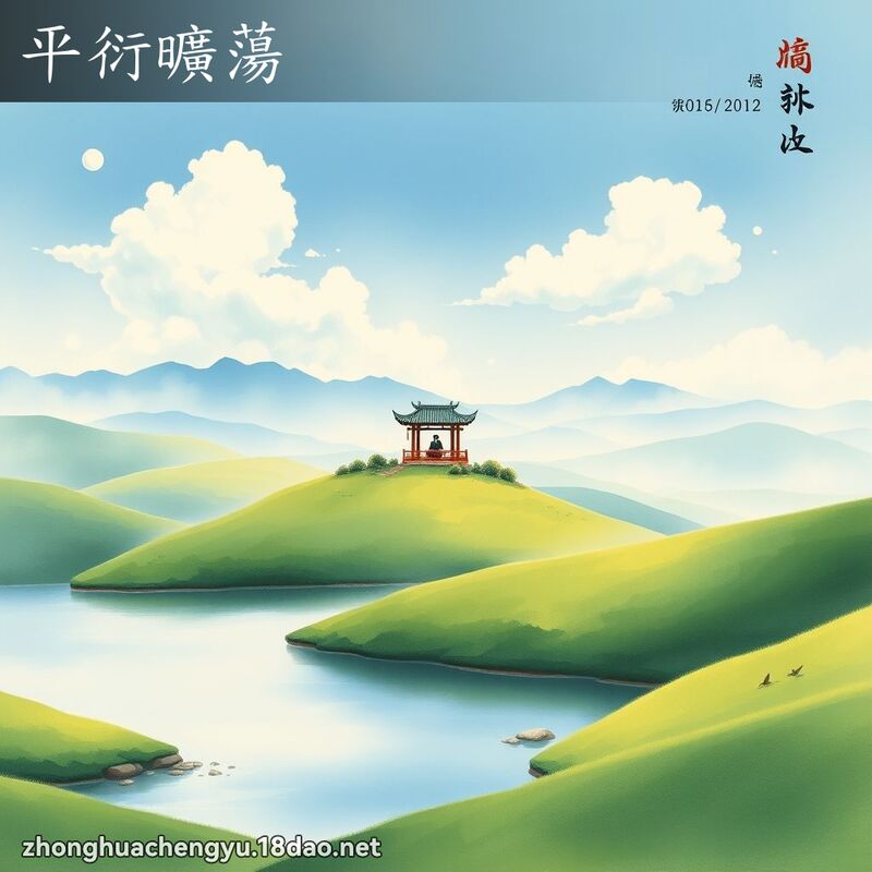 平衍曠蕩 配图