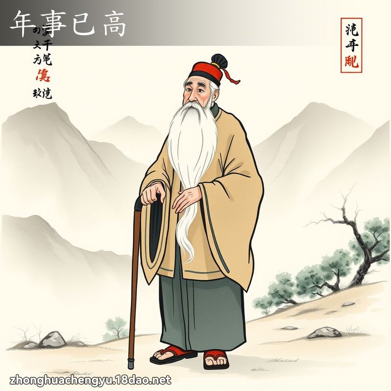 年事已高 配图