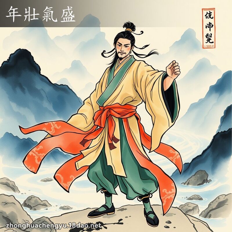 年壯氣盛 配图