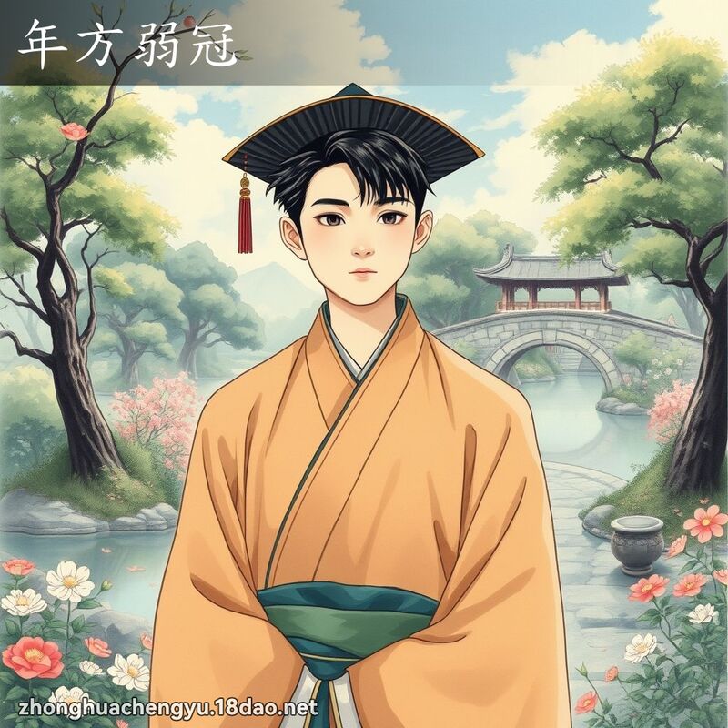 年方弱冠 配图