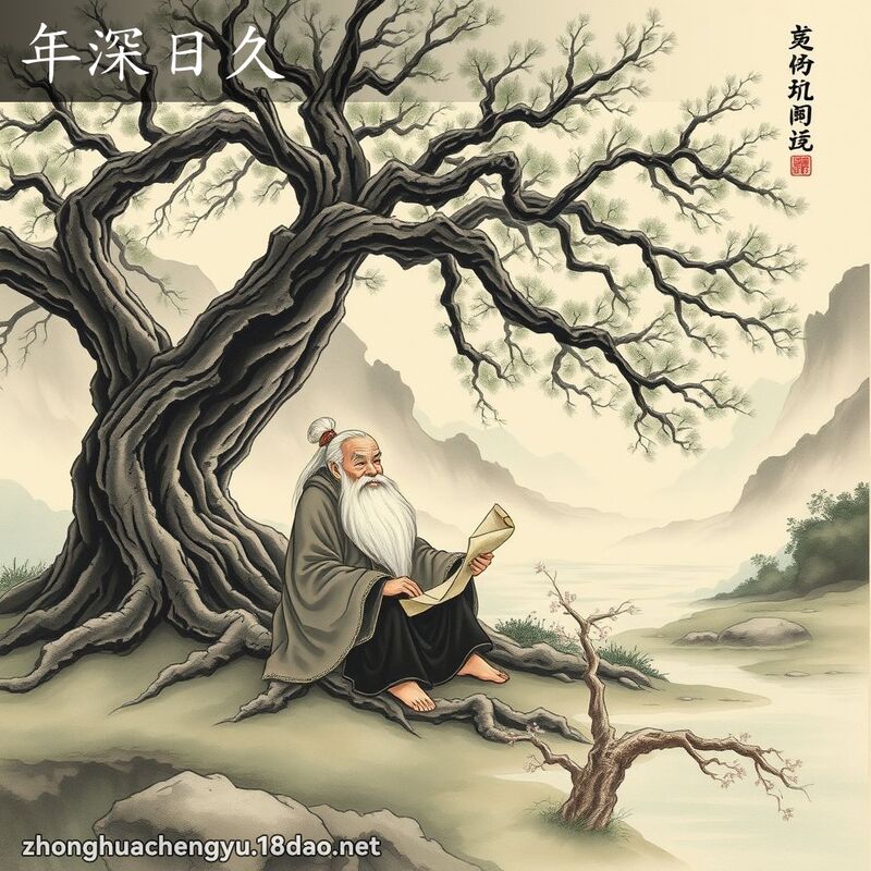 年深日久 配图