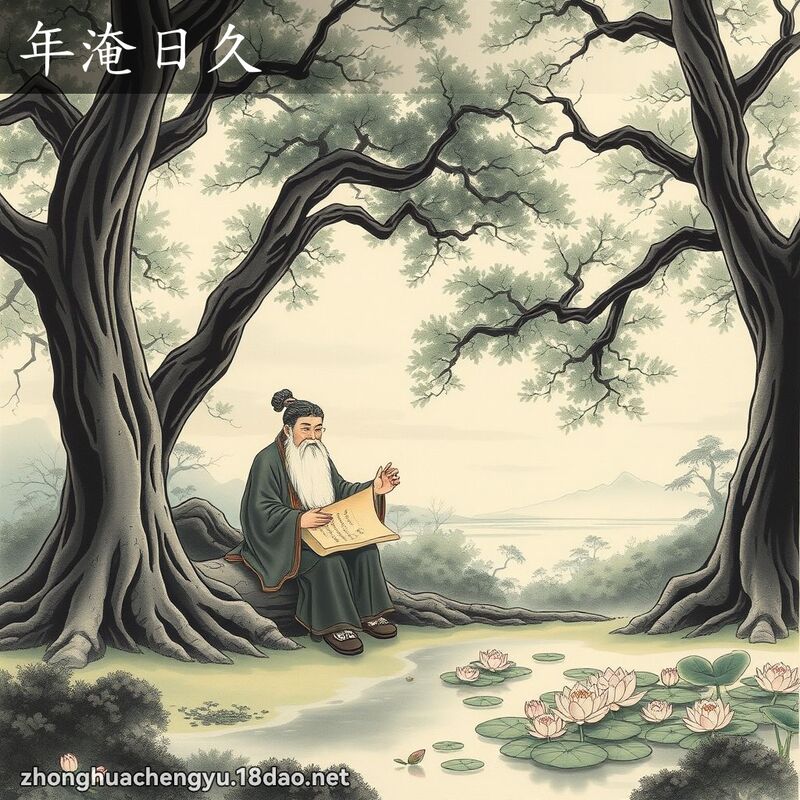 年淹日久 配图