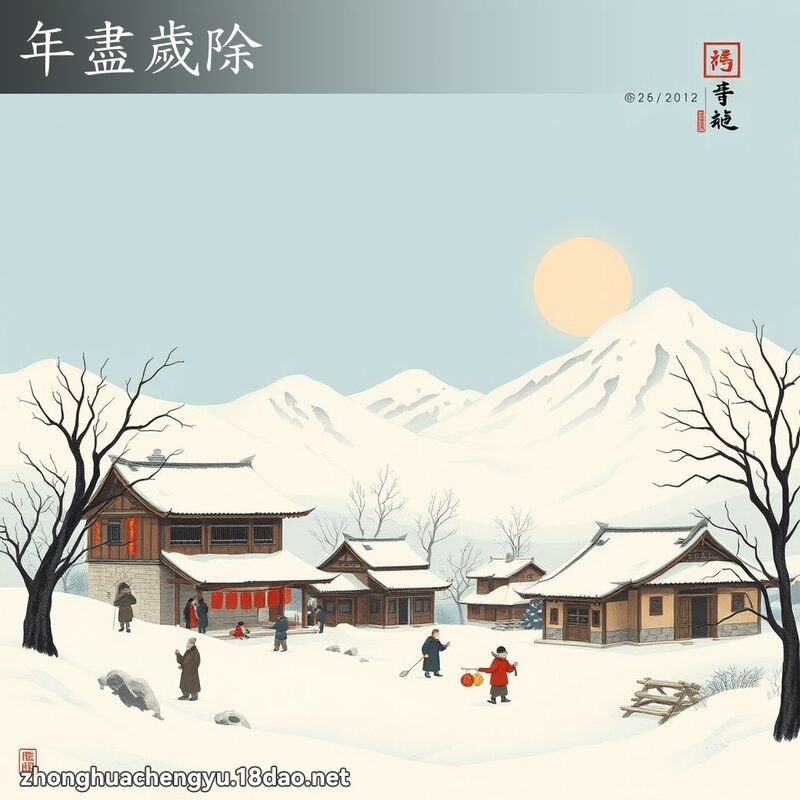 年盡歲除 配图