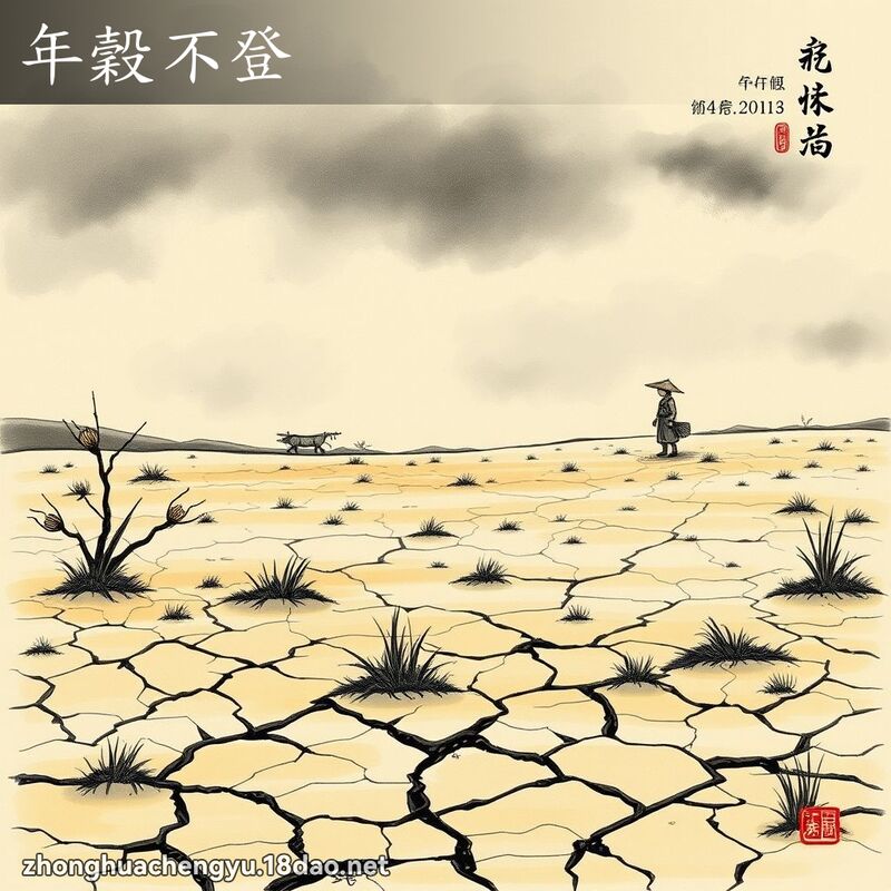 年穀不登 配图