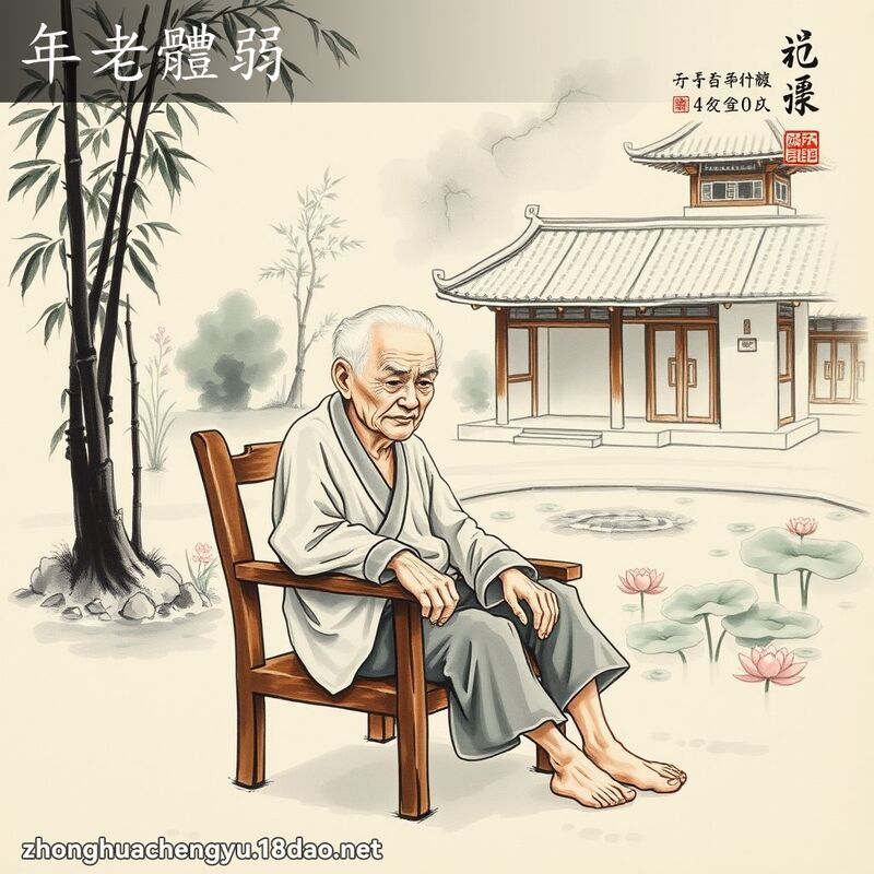 年老體弱 配图