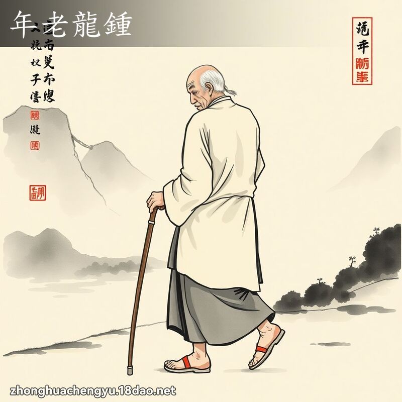 年老龍鍾 配图