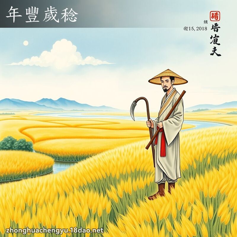 年豐歲稔 配图