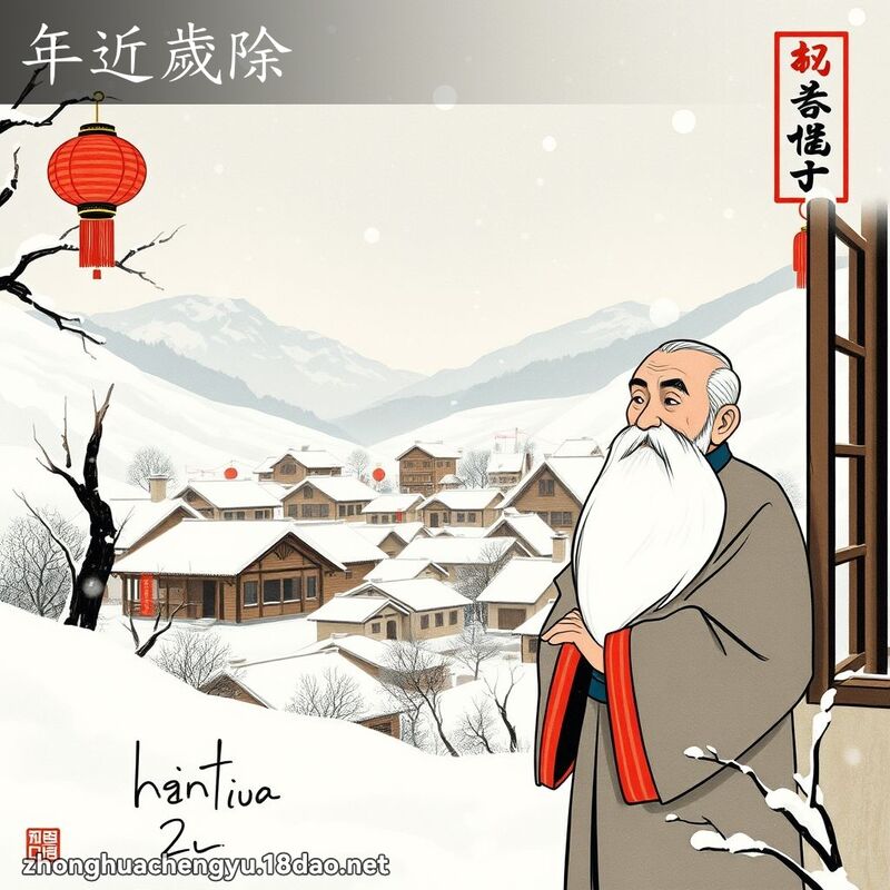年近歲除 配图