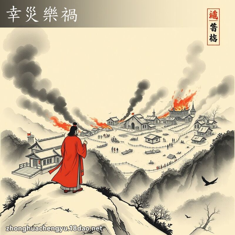 幸災樂禍 配图