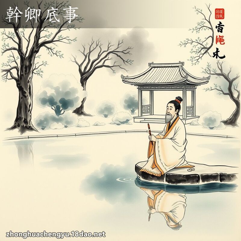 幹卿底事 - 中華成語配圖