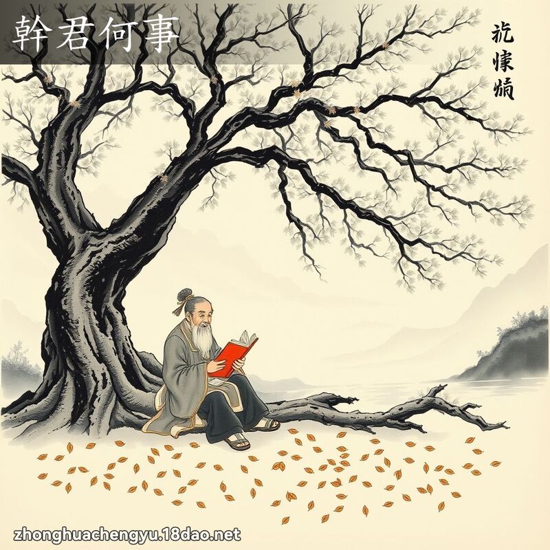 幹君何事 - 中華成語配圖