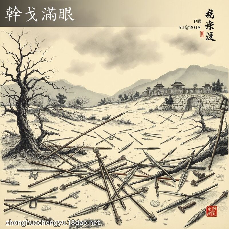 幹戈滿眼 配图