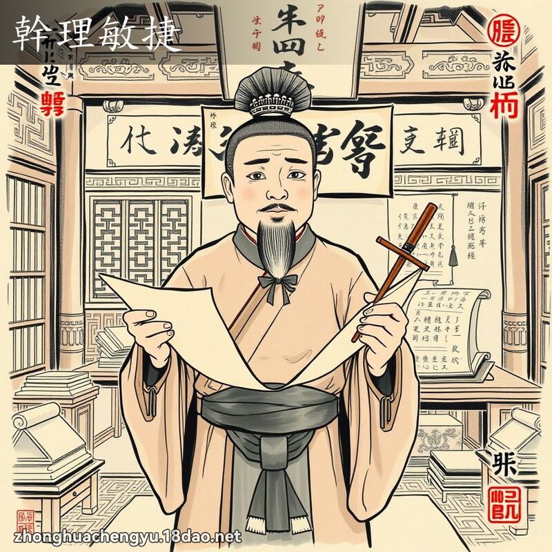 幹理敏捷 配图