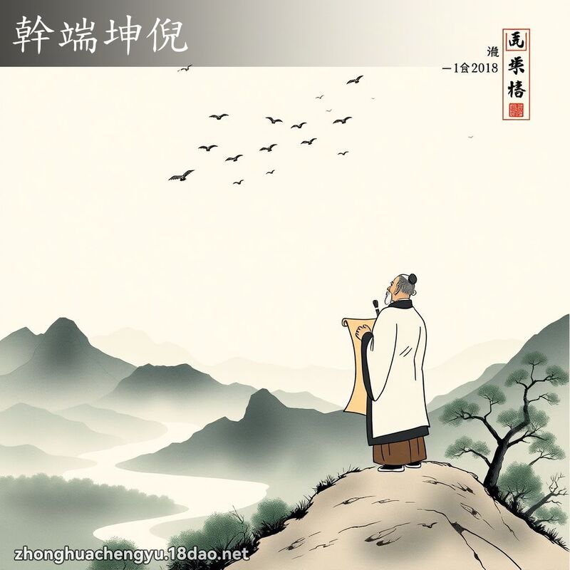 幹端坤倪 配图