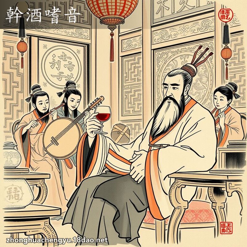 幹酒嗜音 配图
