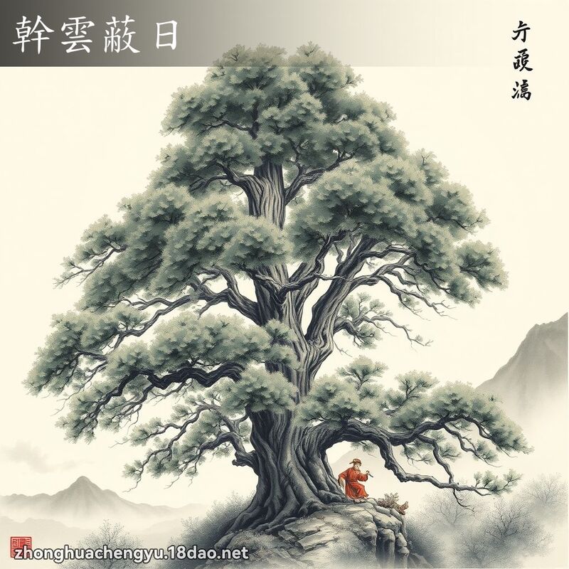 幹雲蔽日 配图