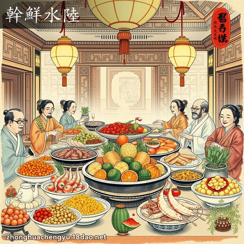 幹鮮水陸 配图