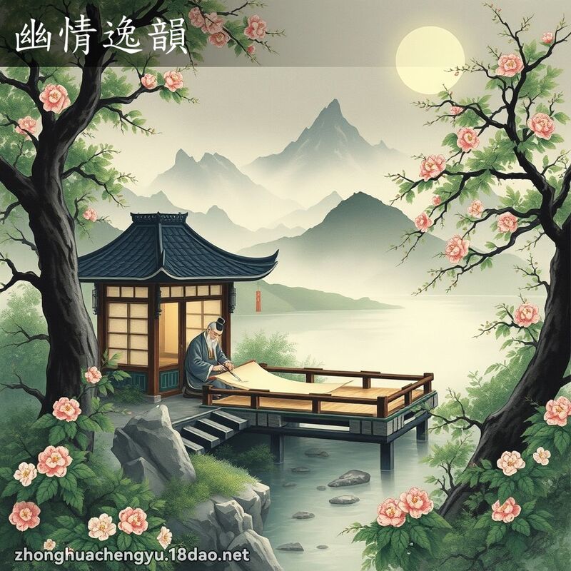 幽情逸韻 配图