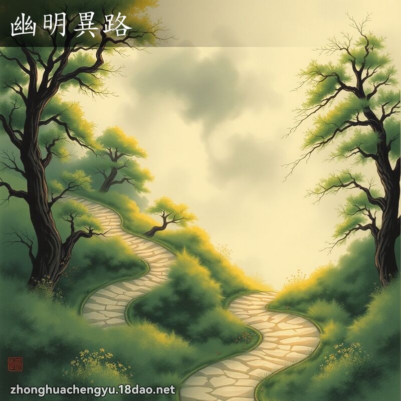 幽明異路 配图