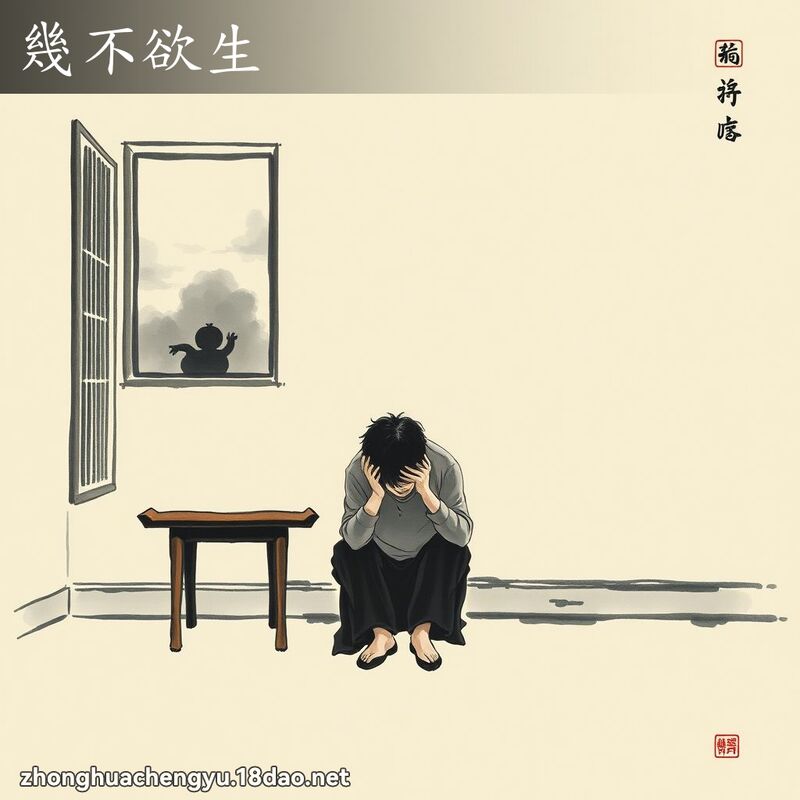 幾不欲生 配图