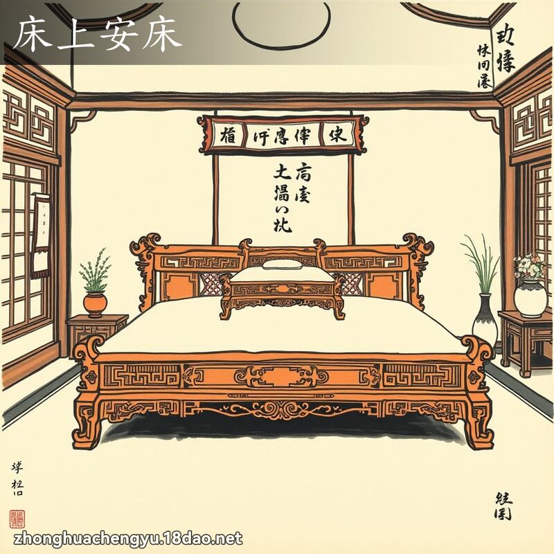 床上安床 配图