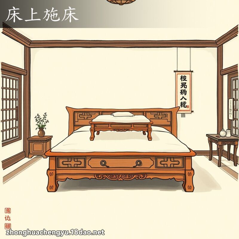 床上施床 配图