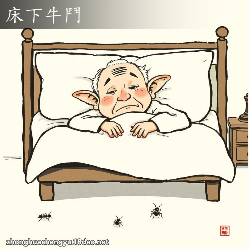 床下牛鬥 配图