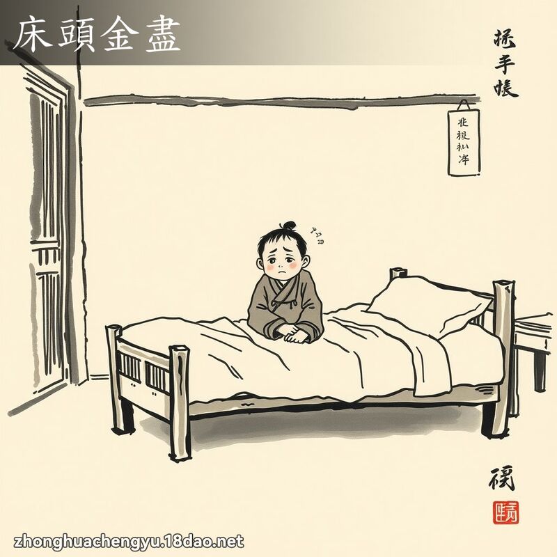 床頭金盡 配图