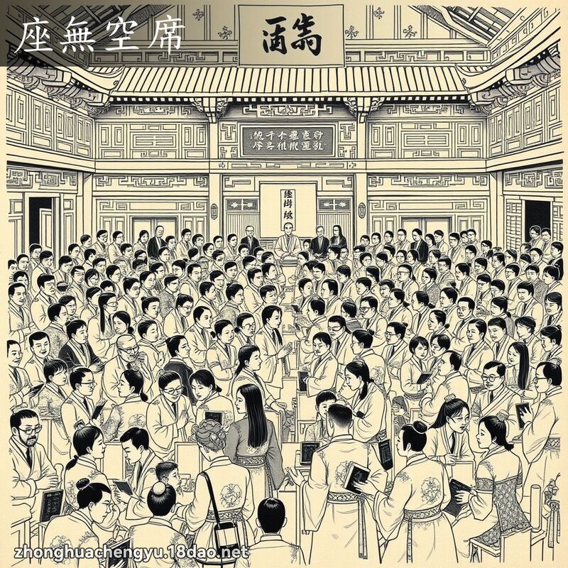 座無空席 配图