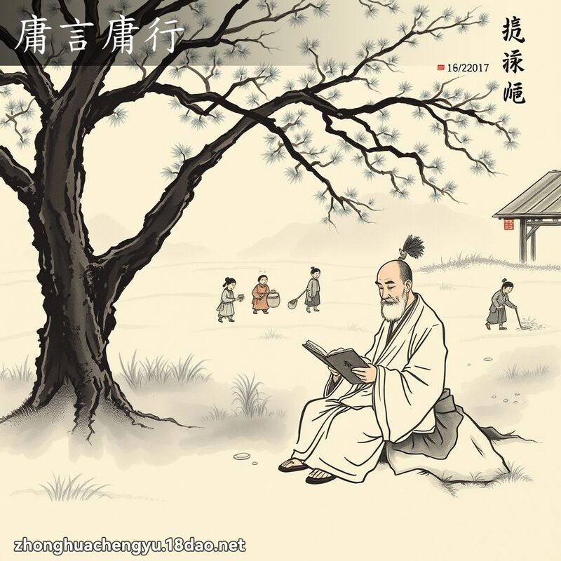 庸言庸行 - 中华成语配图