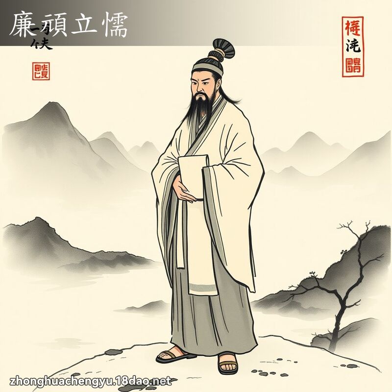 廉頑立懦 配图
