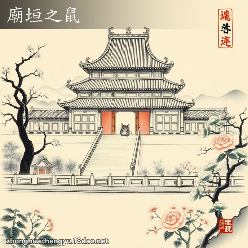 廟垣之鼠 配图