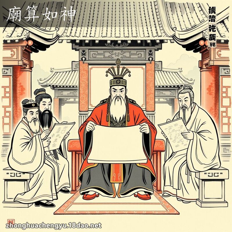 廟算如神 配图