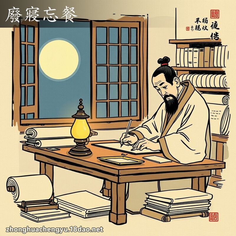 廢寢忘餐 配图