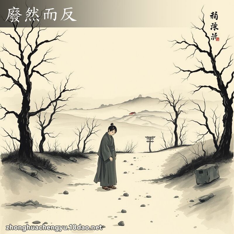 廢然而反 配图