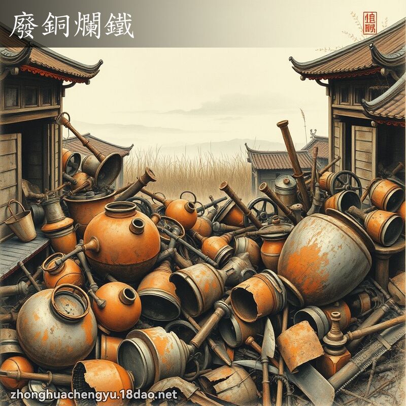 廢銅爛鐵 配图