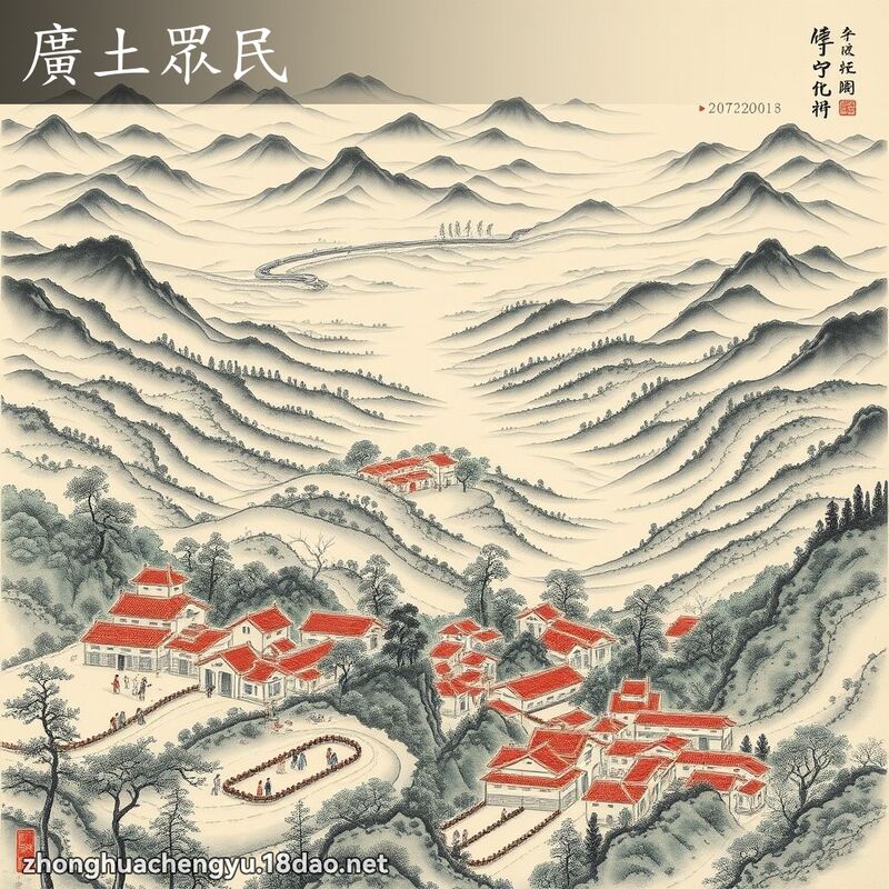 廣土眾民 配图