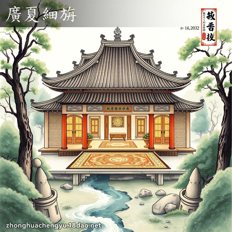 廣夏細旃 配图
