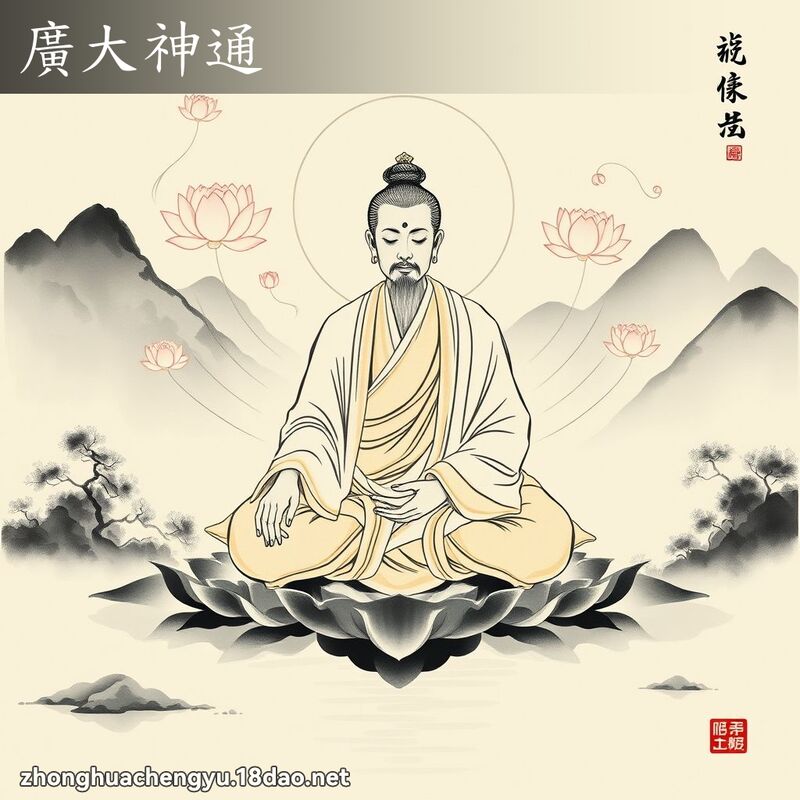 廣大神通 配图