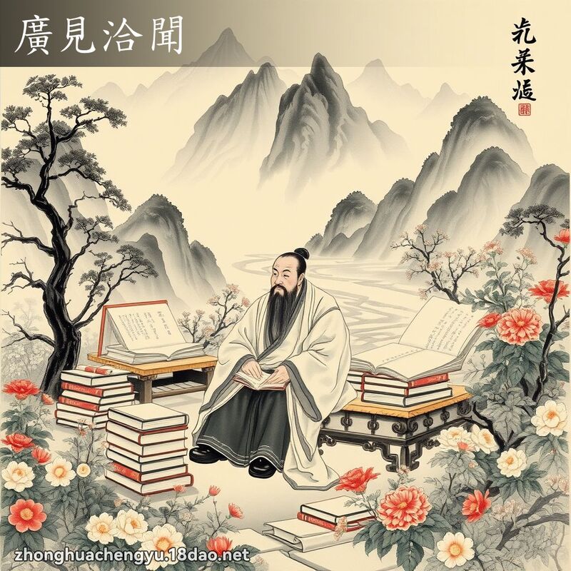 廣見洽聞 配图