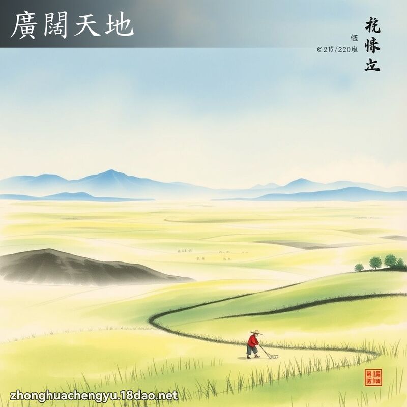 廣闊天地 配图