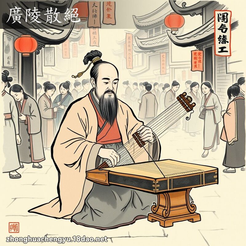 廣陵散絕 配图