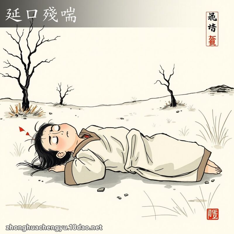 延口殘喘 配图