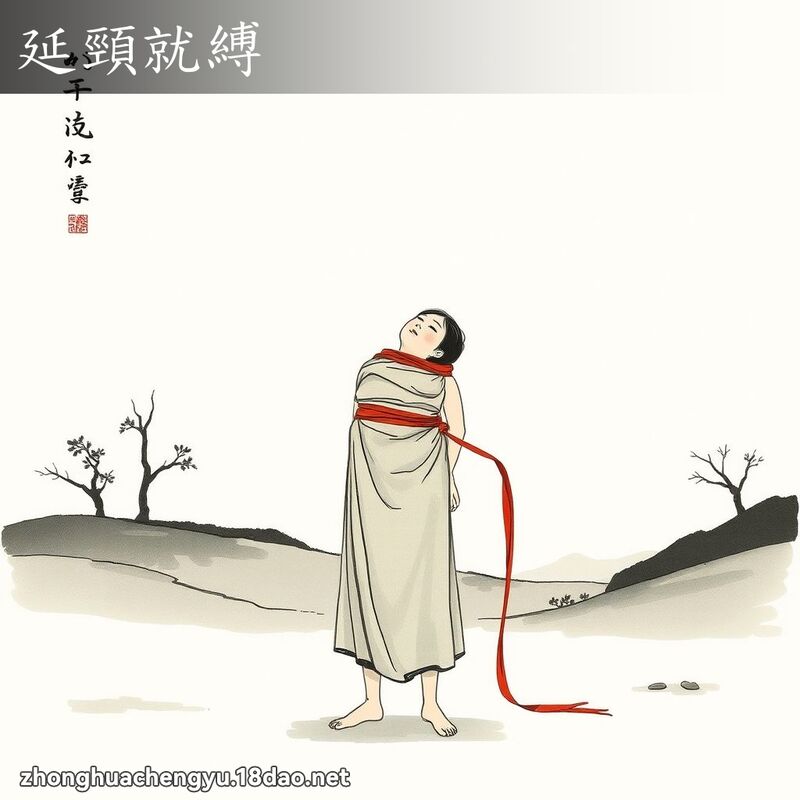 延頸就縛 配图