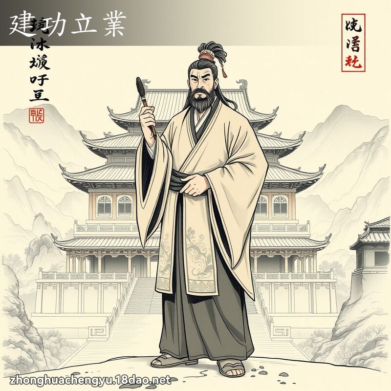 建功立業 配图