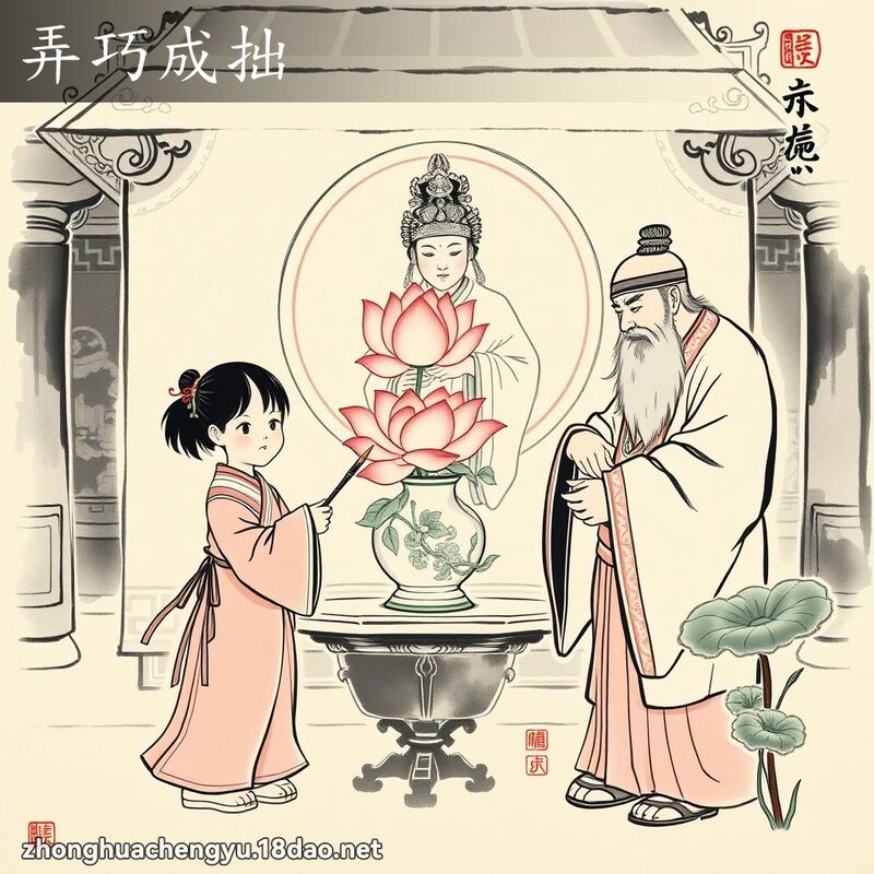 弄巧成拙 配图