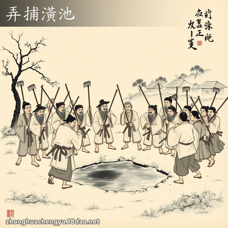 弄捕潢池 配图