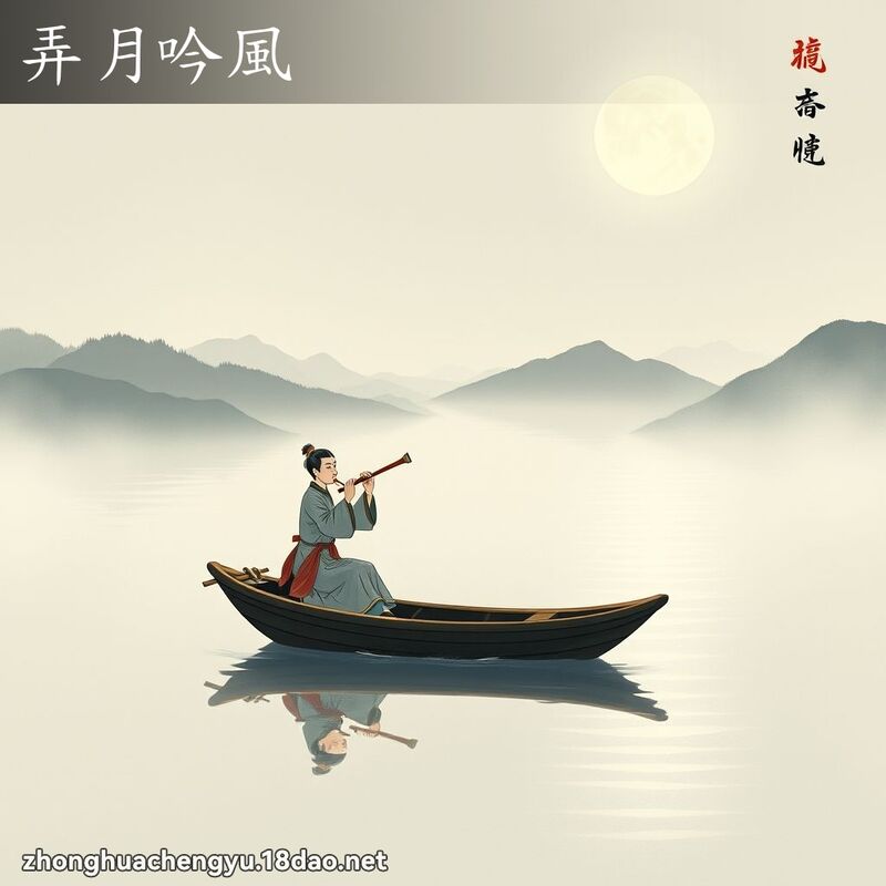 弄月吟風 配图